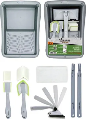 Produktbild von Famanu Verlängerbares Malset - Verstellbare 7" Farbroller mit Eckdetailpad