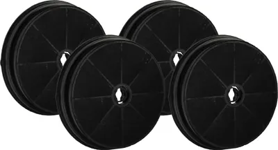Produktbild von vhbw 4x Aktivkohlefilter Ersatz für Beko AS-AZKF030, 9174220018, 9199001580 für Dunstabzugshaube - 19 cm