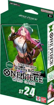 Produktbild von One Piece Card Game ST24 GREEN Jewelry Bonney Starter Deck Englisch