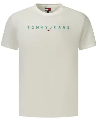Produktbild von Herren Kurzarm T-Shirt Weiß aus regenerativer Baumwolle mit Logo