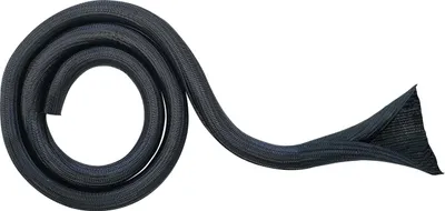 Produktbild von Schwaiger Kabelschlauch Ø 2,5 - 4 cm, 2 m, schwarz