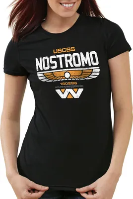 Produktbild von style3 Nostromo Damen T-Shirt Weyland-Yutani Corporation, Größe:XL