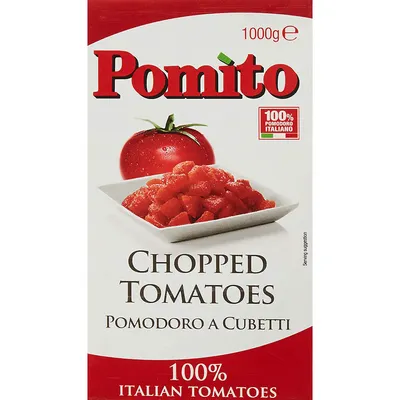 Zdjęcie produktu dla Pomito pulpa pomidorowa w kawałkach Pomidory z Włoch 1000g
