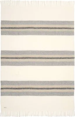 Image de Tom Tailor Plaid Bouclé Stripe couleur naturel taille 145x200