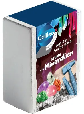 Produktbild von Clementoni Galileo Mini-Set Auf der Suche nach Steinen und Mineralien