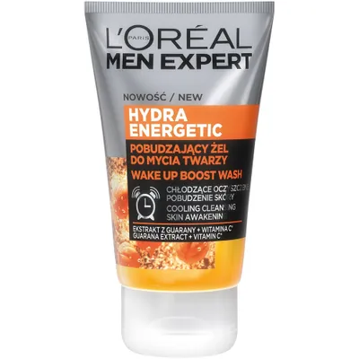 Zdjęcie produktu dla L'oreal Men Expert Hydra Energetic Żel do mycia twarzy, 100 ml