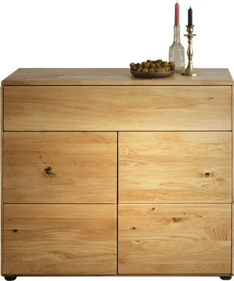 Produktbild von Kommode 100 cm breit modern in massiver Eiche KALAMARIA-69