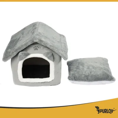 Obrázok produktu pre Purlov 25706 Pelech pre mačky 39 x 38 x 35 cm, sivý