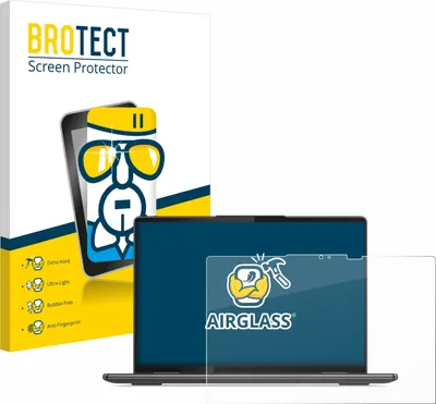 Produktbild von BROTECT Schutzglas für Lenovo Yoga 7 Gen 7 14" 16:10 Schutzfolie Panzer Folie Glas Display Schutz klar