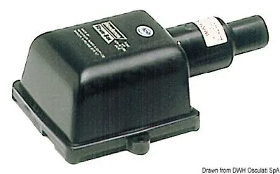 Produktbild von WHALE-Flachfilter, schwarz, Kunststoff, Osculati 17.710.01