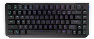 Obrázek produktu pro ENDORFY EY5A073, 75%, Kabelový a bezdrátový, USB + RF Wireless + Bluetooth, Mechanický spínač, RGB LED, Černá
