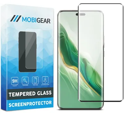 Produktbild von Mobigear Premium Displayschutzfolie für Honor Magic 6 Pro, gehärtetes Glas, Displayschutz – kompatibel mit Hüllen