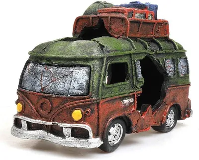 Produktbild von S-Lifeeling Aquarium-Dekoration für Bus, Auto, Aquarium, Thematische Ornamente –