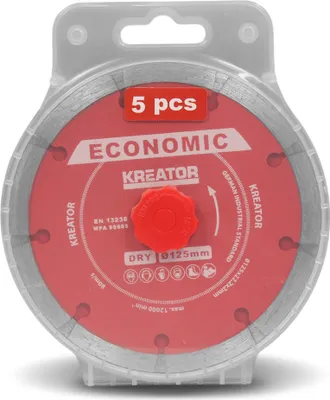 Immagine prodotto di Set di dischi da taglio diamantati da 5 pezzi ø 125 mm a secco per materiali duri - Z882020