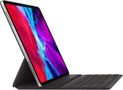 Produktbild von Apple MXNL2Z/A, QWERTY, Englisch, Apple, iPad Pro 12.9" (6th generation) iPad Pro 12.9" (5th generation) iPad Pro 12.9" (4th generation)..., Schwarz, 32,8 cm (12.9")