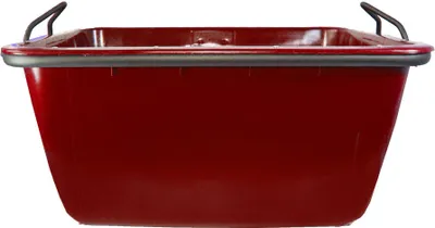Produktbild von Mörtelwanne, Fertigmörtelkübel 200 Liter, Kranbar(rot)