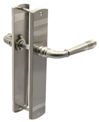 Produktbild von Türbeschlag 1382 Helena LS Blind Nickelmatt Türdrücker Türklinke