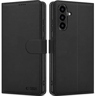 Produktbild von Handyhülle mit Klappe für Galaxy A27 5G, Tech-Protect Wallet, Schwarz