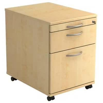 Produktbild von SIGNA AC20 BM - Rollcontainer Ahorn mit Hängeregistratur Bogengriff Metall