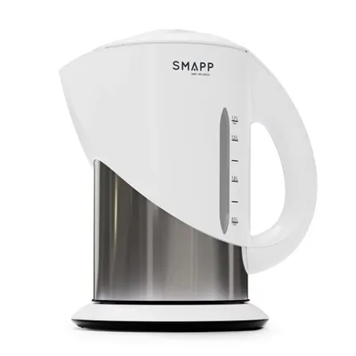 Zdjęcie produktu dla Czajnik SMAPP 442.1 Biały Srebrny Stal nierdzewna 2200 W 1,7 L