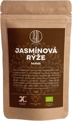 Obrázek produktu pro Rýže, hnědá, Jasmínová 1kg