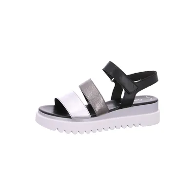 Immagine prodotto di Gabor 24.610 Sandali da donna con cinturini - Sandali con cinturini argento, eleganti, NUOVI