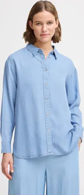Produktbild von b.young BYKOSMO Damen Bluse Tunika Hemdbluse relaxed fit