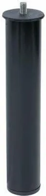 Produktbild von Bettbeine Micel PT26 96406 Schwarz Stahl 4 Stück (Ø 5 x 27,5 cm)