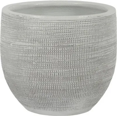 Produktbild von Blumentopf Passion for Pottery Le Havre Keramik Ø 39 cm H 35 cm weiß