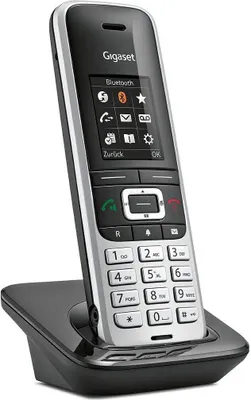 Produktbild von Gigaset S850H Schnurlostelefon zusätzliches Mobilteil platin schwarz