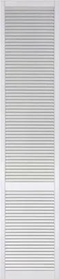 Produktbild von ben+camilla.com offene Lamellentür 242,2x49,4cm weiß PREMIUM LACKIERT Massivholz Kiefer