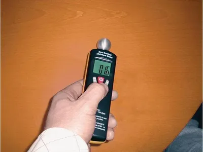 Obrázek produktu pro Měřič vlhkosti materiálu Rozsah měření 0-100 číslic H280xŠ45xH33mm pro HO a stavební materiályTFA