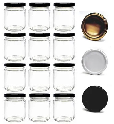 Produktbild von Akada Glasbehälter für Gewürze und Honig 135ml 12er-Set