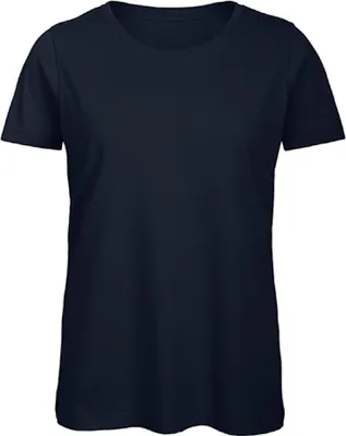 Obrázok produktu pre B&C TW043 | Dámske tričko / 100% organická bavlna - farba: námornícka - veľkosť: M