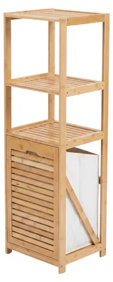 Produktbild von Wäschekorb aus Bambus, 32 x 35 x 118 cm