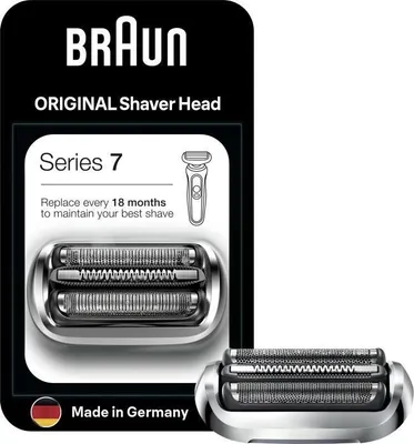 Produktbild von Scherkopf für Braun Rasierer, Series 7, 73S Keypart, Silber, Kompatibel mit Series 7