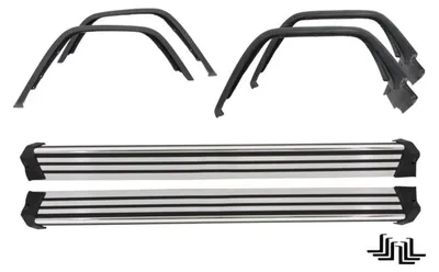 Produktbild von Trittbretter Kotflügelverbreiterung Radkästen für Mercedes G W463 1989-2013 G65 Look.