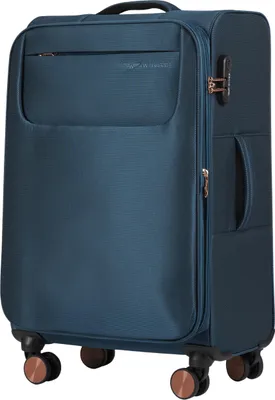 Immagine prodotto di WINGS TERN Valigia morbida 24" medie dimensioni Teal, 75,5 L, cerniera, 4 ruote