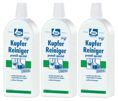 Produktbild von Dr. Becher Kupfer Reiniger 500ml für Braukessel Theken aus Kupfer (3er Pack)