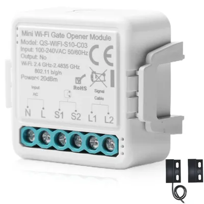 Image de Ouvre-porte de garage intelligent, contrôle via application,vocale, fonction de programmation