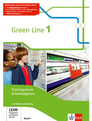 Immagine prodotto di Green Line 1. Trainingsbuch Schulaufgaben mit Lösungen und Audios. Ausgabe Bayern ab 2017