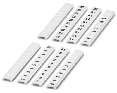 Produktbild von Phoenix Contact Phoenix 0808671:0091 - Terminal block markers - 10 Stück(e) - Weiß - 0,52 g