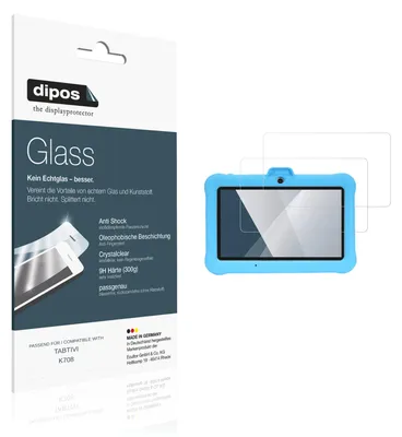 Image de 2x Protection ecrán pour TABTIVI K708 Verre souple Film Protecteur 9H dipos
