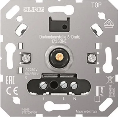Image de Jung Poste secondaire rotatif 1733 DNE 1733DNE