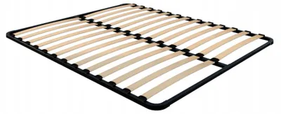 Produktbild von MOVE Metallgestell Statikbett schwarz, 140x200 cm, 34 Birken-Leisten, Belastung 300 kg