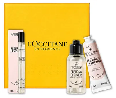 Produktbild von Set L'occitane Fleurs De Cetisier Routine