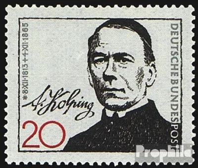 Produktbild von Briefmarken BRD (BR.Deutschland) 1965 Mi 477 (kompl.Ausg.) FDC 100.Todestag von Kolping
