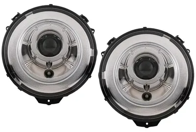 Zdjęcie produktu dla Reflektory bi-ksenonowe OEM do Mercedes G-Class W463 2005-2017 chrom.