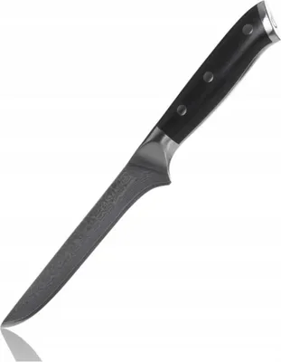 Image de KOHERSEN Elegance Bois d'ébène Couteau à désosser acier Damas 15.2 cm