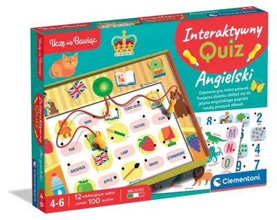 Image de CLEMENTONI J'apprends en m'amusant ! - Quiz interactif - Anglais 50943